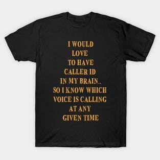 Caller ID T-Shirt